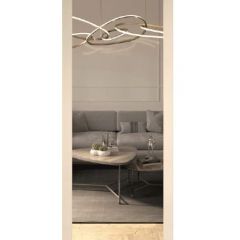 Шкаф-купе 2450 серии NEW CLASSIC K4+K4+K4+B22+PL4 (по 2 ящика лев/прав+F обр.штанга) профиль «Капучино» в Заречном - zarechnyy.mebel24.online | фото 8