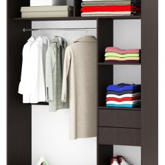 Шкаф-купе Фаворит 1.5 серия Альянс (Венге) в Заречном - zarechnyy.mebel24.online | фото 2