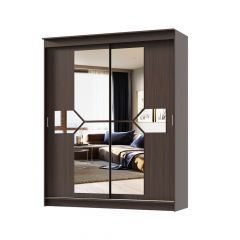 Шкаф-купе Фаворит 2.0 серия Альянс (Венге) в Заречном - zarechnyy.mebel24.online | фото