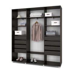 МАРТИН Шкаф-купе Венге (2200*450) М421 в Заречном - zarechnyy.mebel24.online | фото 4