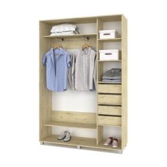 РОЛАНД Шкаф-купе Ирландский дуб (450*1400) Р441 в Заречном - zarechnyy.mebel24.online | фото 5