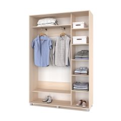 РОЛАНД Шкаф-купе Млечный дуб (450*1500) Р451 в Заречном - zarechnyy.mebel24.online | фото 3