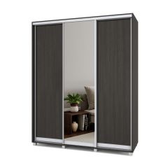 РОЛАНД Шкаф-купе с зеркалом Венге (450*1800) Р482 в Заречном - zarechnyy.mebel24.online | фото 4