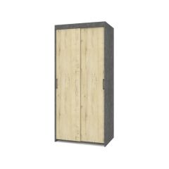 ТОМАС Шкаф-купе Камень темный - Ирландский дуб Т21 в Заречном - zarechnyy.mebel24.online | фото