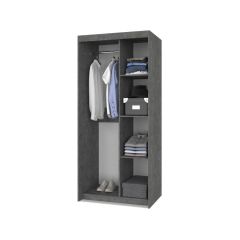 ТОМАС Шкаф-купе Камень темный - Ирландский дуб Т21 в Заречном - zarechnyy.mebel24.online | фото 2