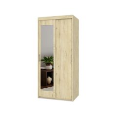 ТОМАС Шкаф-купе с зеркалом Ирландский дуб Т22 в Заречном - zarechnyy.mebel24.online | фото