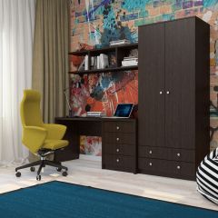 Шкаф Нина (М6) Венге в Заречном - zarechnyy.mebel24.online | фото