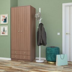 Шкаф Нина (М6) Ясень шимо темный в Заречном - zarechnyy.mebel24.online | фото