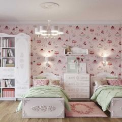 KI-KI ШД450.1 Шкаф (белый/белое дерево) в Заречном - zarechnyy.mebel24.online | фото 3