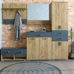 Шкаф с ящиками НКМ Бостон Секция 6 в Заречном - zarechnyy.mebel24.online | фото 2