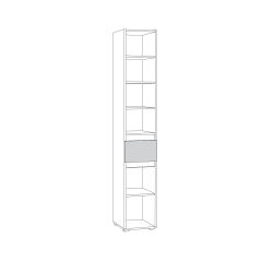Шкаф с ящиком 13.202 Сидней в Заречном - zarechnyy.mebel24.online | фото 2