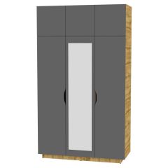 Шкаф с зеркалом "Аврора (H21_M)" в Заречном - zarechnyy.mebel24.online | фото 19