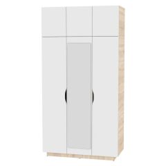 Шкаф с зеркалом "Аврора (H23_M)" в Заречном - zarechnyy.mebel24.online | фото