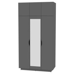 Шкаф с зеркалом "Аврора (H23_M)" в Заречном - zarechnyy.mebel24.online | фото 20