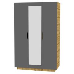 Шкаф с зеркалом "Аврора (H24_M)" в Заречном - zarechnyy.mebel24.online | фото 2