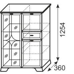 Шкаф универсальный Венеция 15 бодега в Заречном - zarechnyy.mebel24.online | фото 3