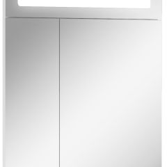 Шкаф-зеркало Аврора 60 с подсветкой LED Домино (DV8005HZ) в Заречном - zarechnyy.mebel24.online | фото 1