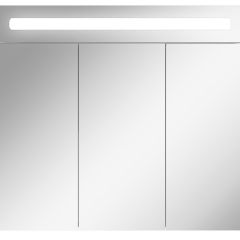 Шкаф-зеркало Аврора 80 с подсветкой LED Домино (DV8009HZ) в Заречном - zarechnyy.mebel24.online | фото 4