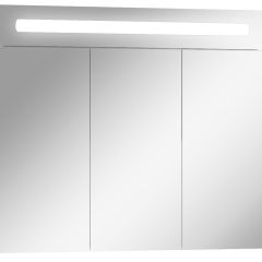Шкаф-зеркало Аврора 80 с подсветкой LED Домино (DV8009HZ) в Заречном - zarechnyy.mebel24.online | фото