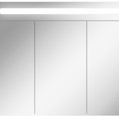 Шкаф-зеркало Аврора 85 с подсветкой LED Домино (DV8010HZ) в Заречном - zarechnyy.mebel24.online | фото 4