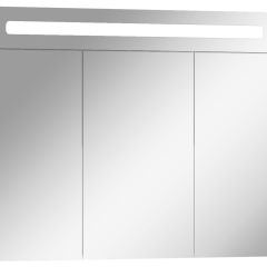 Шкаф-зеркало Аврора 85 с подсветкой LED Домино (DV8010HZ) в Заречном - zarechnyy.mebel24.online | фото 1