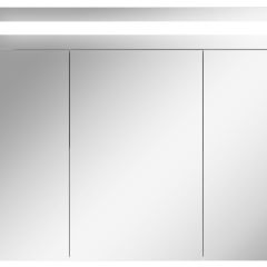 Шкаф-зеркало Аврора 90 с подсветкой LED Домино (DV8011HZ) в Заречном - zarechnyy.mebel24.online | фото 4