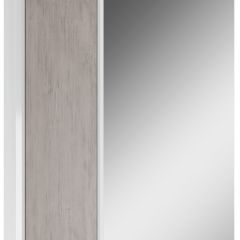 Шкаф-зеркало Uno 60 Дуб серый левый/правый Домино (DU1503HZ) в Заречном - zarechnyy.mebel24.online | фото 2