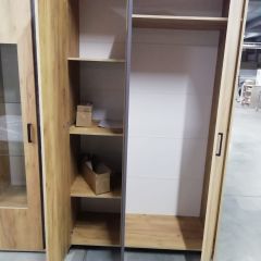 Спальный гарнитур МСП-1 (Модульный) Дуб золотой/Камень темный в Заречном - zarechnyy.mebel24.online | фото 16