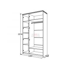 Спальный гарнитур Ольга-13 (модульный) в Заречном - zarechnyy.mebel24.online | фото 29