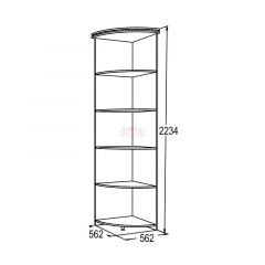 Спальный гарнитур Ольга-13 (модульный) в Заречном - zarechnyy.mebel24.online | фото 37