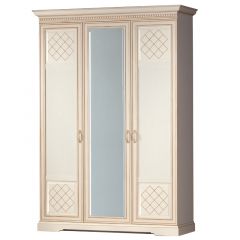 Спальный гарнитур Парма (модульный) кремовый белый в Заречном - zarechnyy.mebel24.online | фото 3