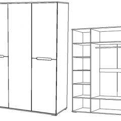 Спальный гарнитур Вегас (модульный) в Заречном - zarechnyy.mebel24.online | фото 13