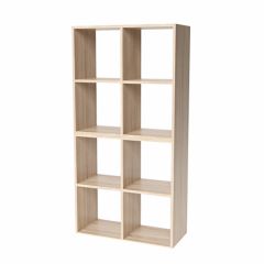 Стеллаж 8 секций (дуб сонома) в Заречном - zarechnyy.mebel24.online | фото