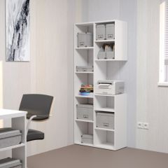 Стеллаж Элемент-2 (белый) в Заречном - zarechnyy.mebel24.online | фото 3