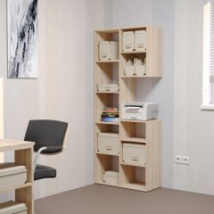 Стеллаж Элемент-2 (дуб сонома) в Заречном - zarechnyy.mebel24.online | фото 3