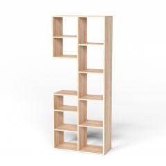 Стеллаж Элемент-2 (дуб сонома) в Заречном - zarechnyy.mebel24.online | фото