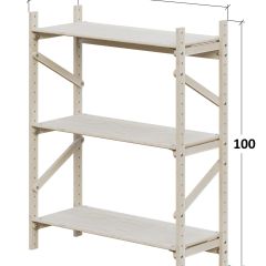 Стеллаж Конструктор Арт.С1000-1 в Заречном - zarechnyy.mebel24.online | фото 2