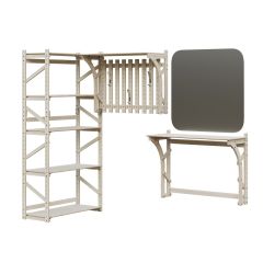 Стеллаж Конструктор Арт.С1600-1 в Заречном - zarechnyy.mebel24.online | фото 5
