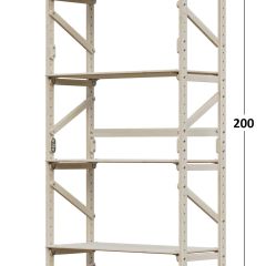 Стеллаж Конструктор Арт.СR2000-1 в Заречном - zarechnyy.mebel24.online | фото 2