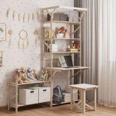 Стеллаж+стол Конструктор Арт.СRСт1-1 в Заречном - zarechnyy.mebel24.online | фото 4