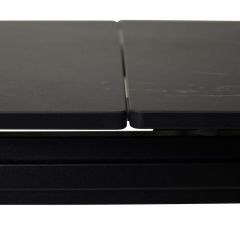 Стол CORNER 120 MATT BLACK MARBLE SOLID CERAMIC / BLACK, ®DISAUR в Заречном - zarechnyy.mebel24.online | фото 4