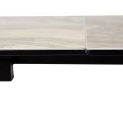 Стол IVAR 180 MARBLES KL-80 Серый мрамор, итальянская керамика, ®DISAUR в Заречном - zarechnyy.mebel24.online | фото 2