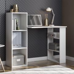 Стол компьютерный СТК 1 (Белый) в Заречном - zarechnyy.mebel24.online | фото