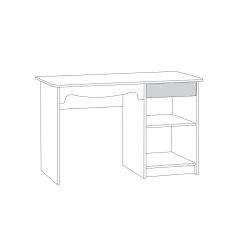 Стол письменный 12.24 Флоренция в Заречном - zarechnyy.mebel24.online | фото 3