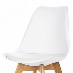 Стул Barneo N-12-2 Sephi PU белый в Заречном - zarechnyy.mebel24.online | фото 2