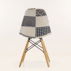 Стул Barneo N-12 Patchwork черно-белый в Заречном - zarechnyy.mebel24.online | фото 3