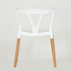 Стул Barneo N-218 Wishbone интерьерный кухонный белый в Заречном - zarechnyy.mebel24.online | фото 2