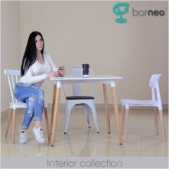 Стул Barneo N-220 интерьерный кухонный белый в Заречном - zarechnyy.mebel24.online | фото 2