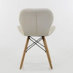 Стул Barneo N-42 Perfecto PU белый в Заречном - zarechnyy.mebel24.online | фото 4