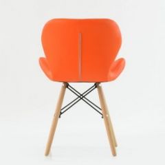 Стул Barneo N-42 Perfecto PU оранжевый в Заречном - zarechnyy.mebel24.online | фото 3